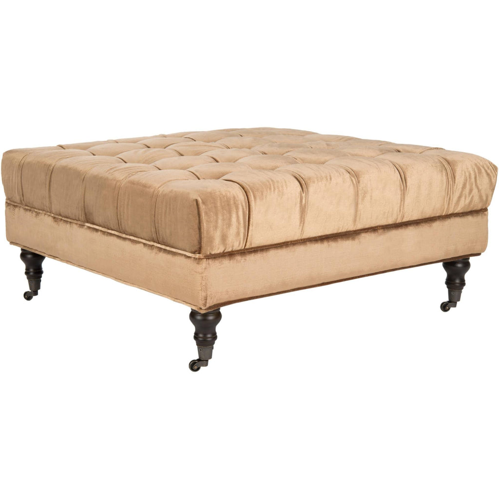 Gold Olive Cocktail Ottoman D32605