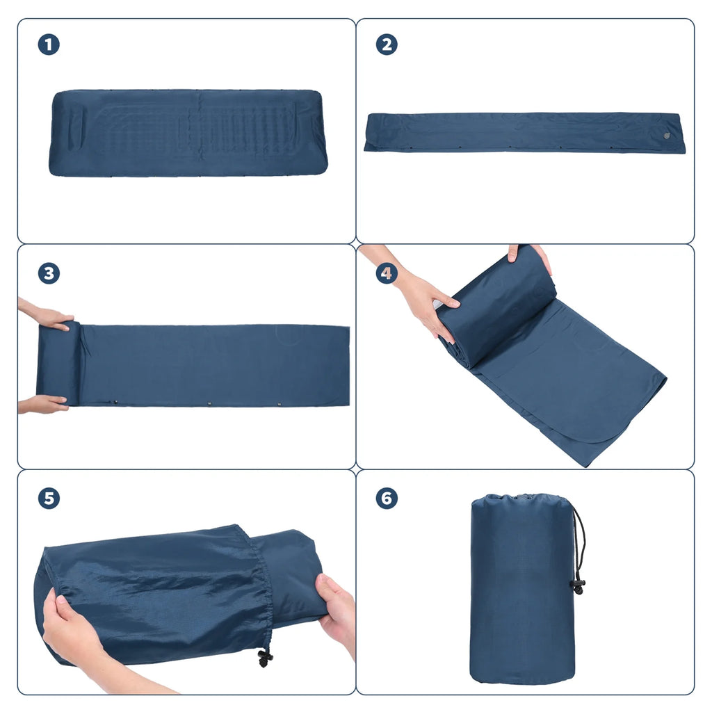 Inflatable Sleeping Pad 4 Inch Air Mattress D95979