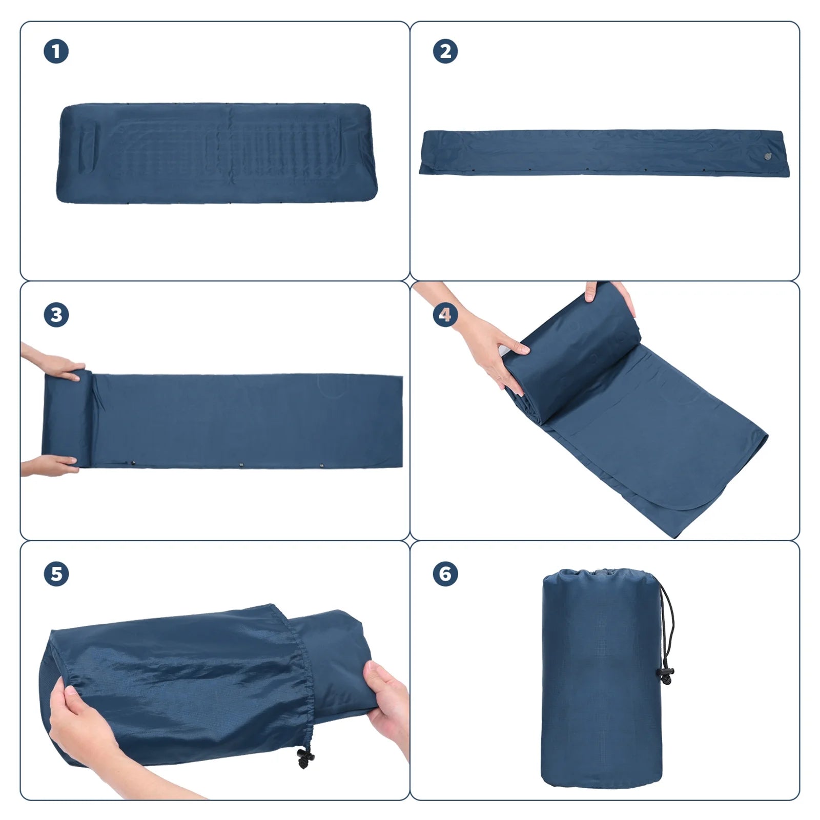 Inflatable Sleeping Pad 4 Inch Air Mattress D95979