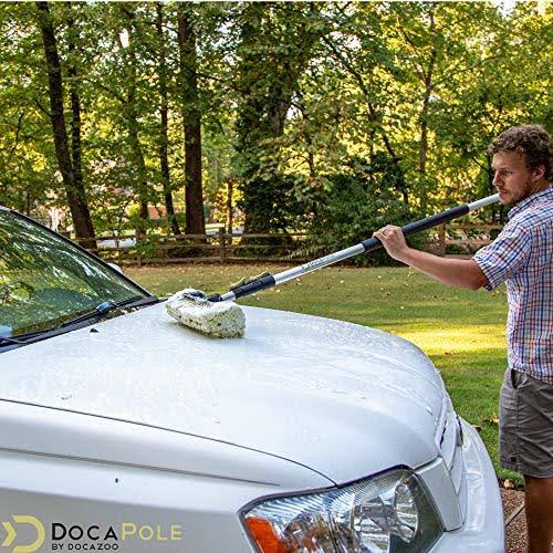 Soft Bristle Car Wash Brush with Extension Pole W146506