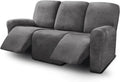 Velvet Sofa Cover 3-Seater Set of 8 A1050