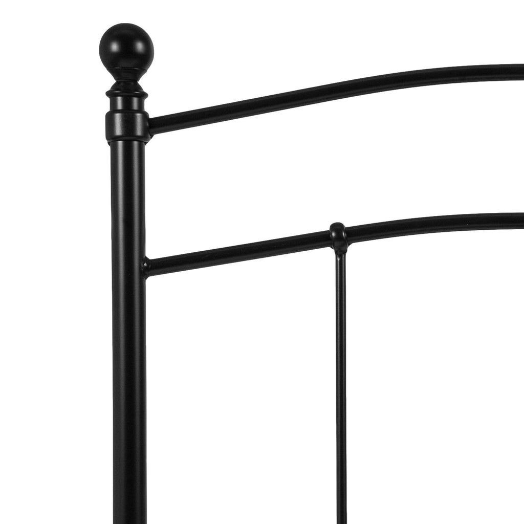 Black Metal Twin Size Headboard H739354