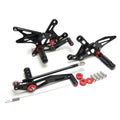 Black MGP Rear Sets D696