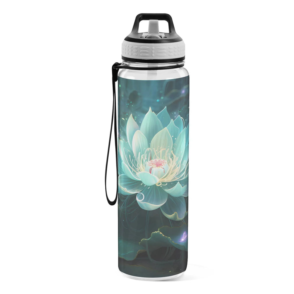 Clear 32oz Tritan Water Bottle with Straw X364577