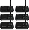 Black 6 Pack Wireless Intercom System K475