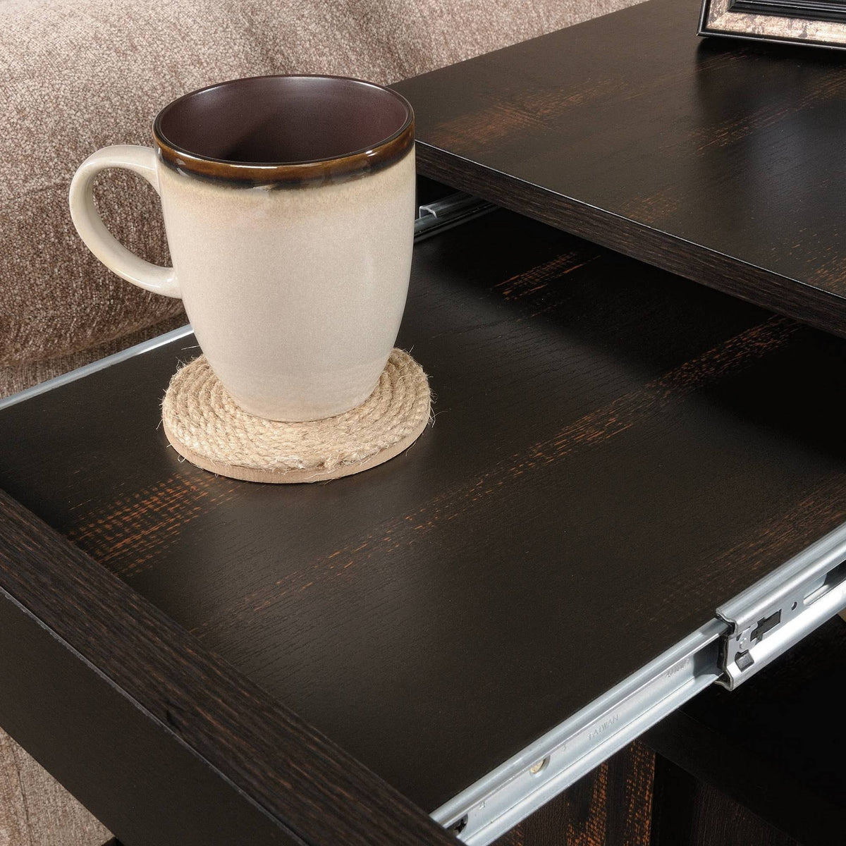 Char Pine End Table N94536