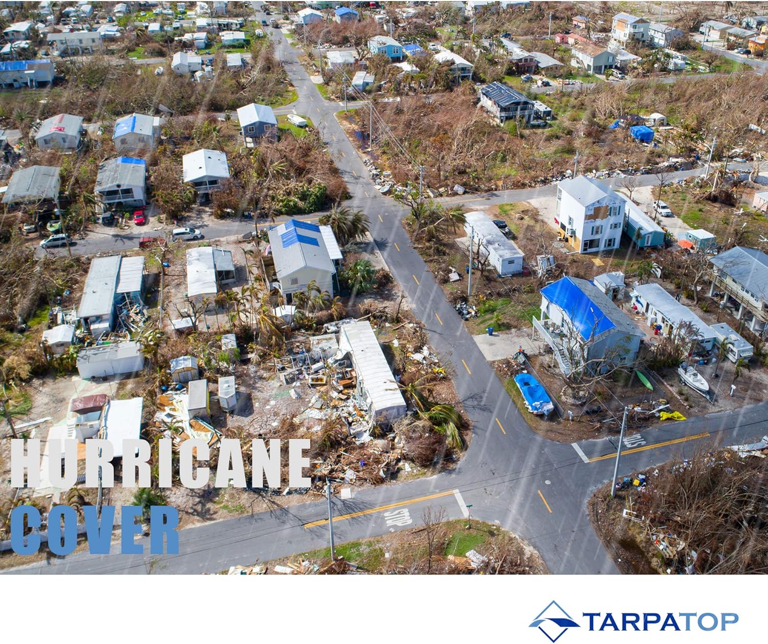 Blue Waterproof Poly Tarp K207