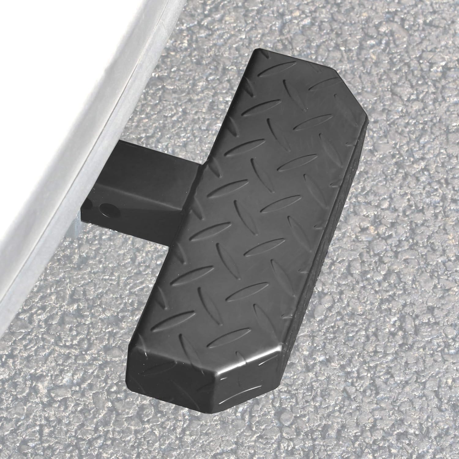 Universal Hitch Step Anti Slip Rust Black Fits 2 Inch Receivers C9795