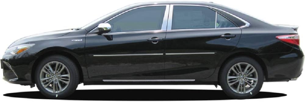 2 Piece Chrome Plated ABS Plastic Mirror Cover Set I611215