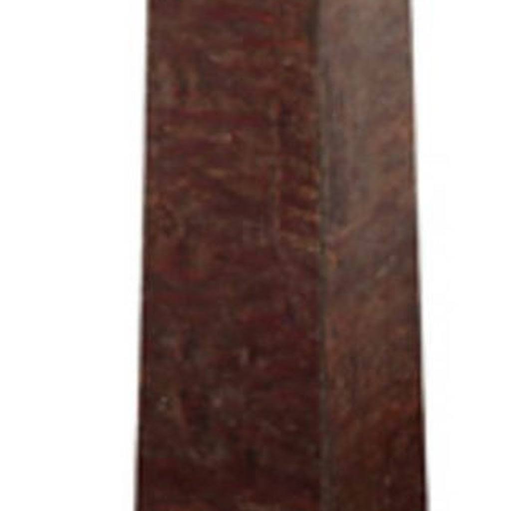 Brown Wooden Candle Holder F856590