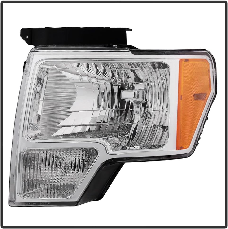 2009-2014 Ford F150 Pickup Headlights Headlamps Assembly Pair Set Y71018