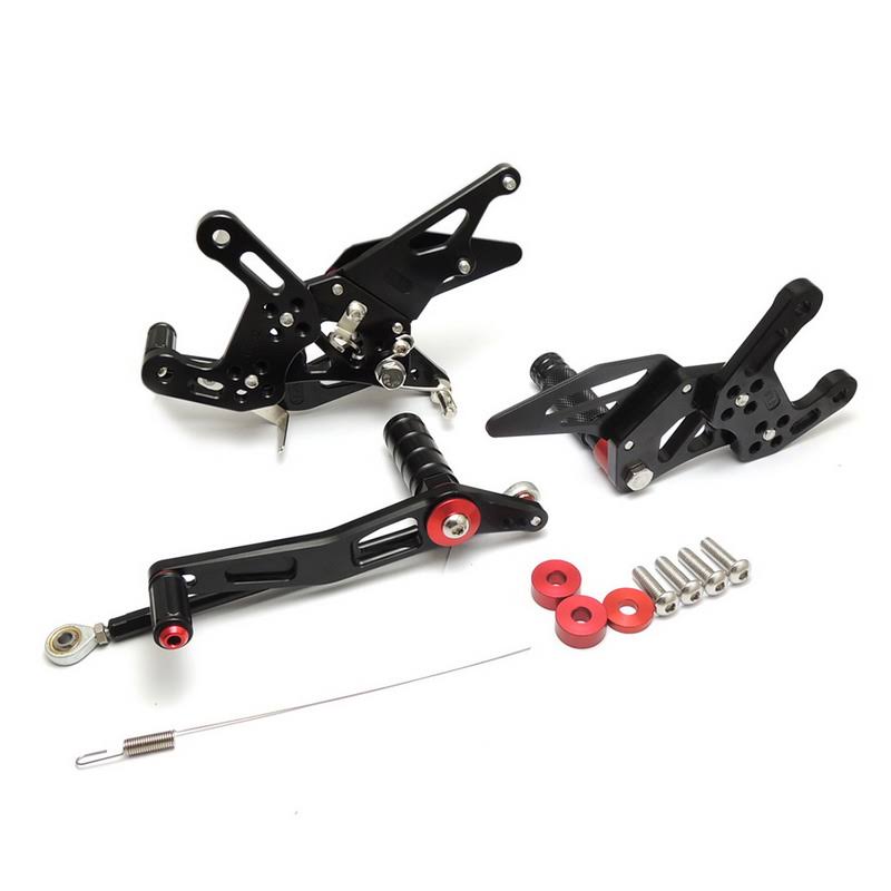 Black MGP Rear Sets D696