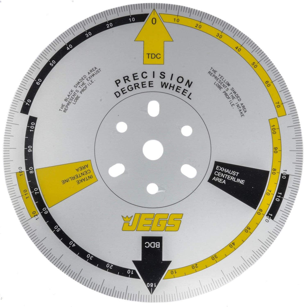11" Diameter Cam Degree Wheel Kit with Three Bushings and One Steel Washer Z4156