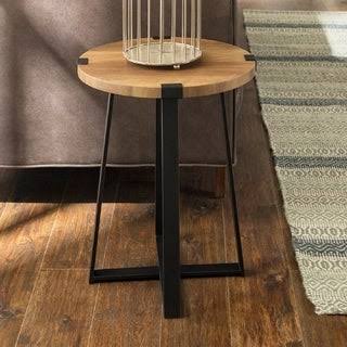 Round Metal Side Table Z26587