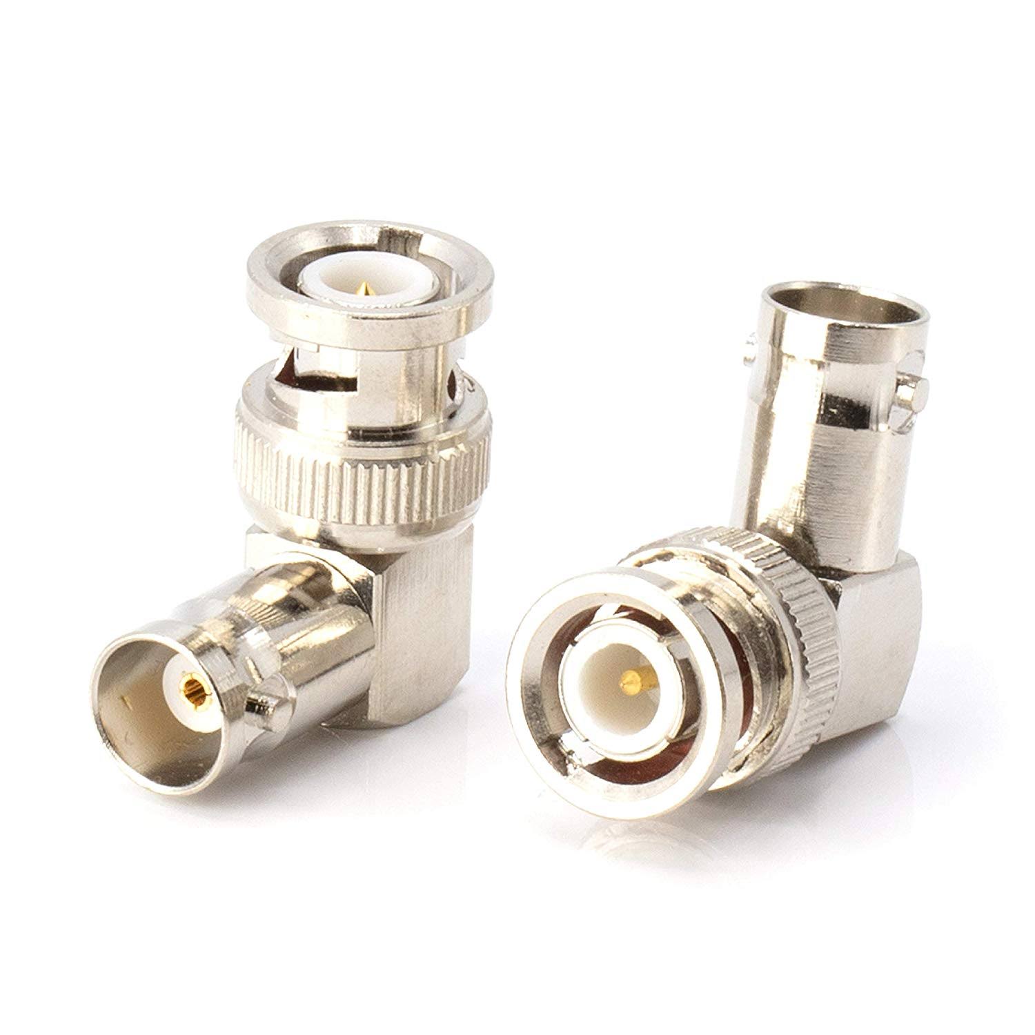 BNC Male to Female Elbow Adapter – 100 Pcs O550870
