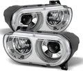 2008-2014 Challenger Headlights Headlamps Replacement HID Model Driver Passenger Side Set U987561
