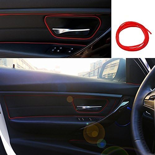 Red Flexible Trim Strip for Car Interior Exterior Moulding L39366