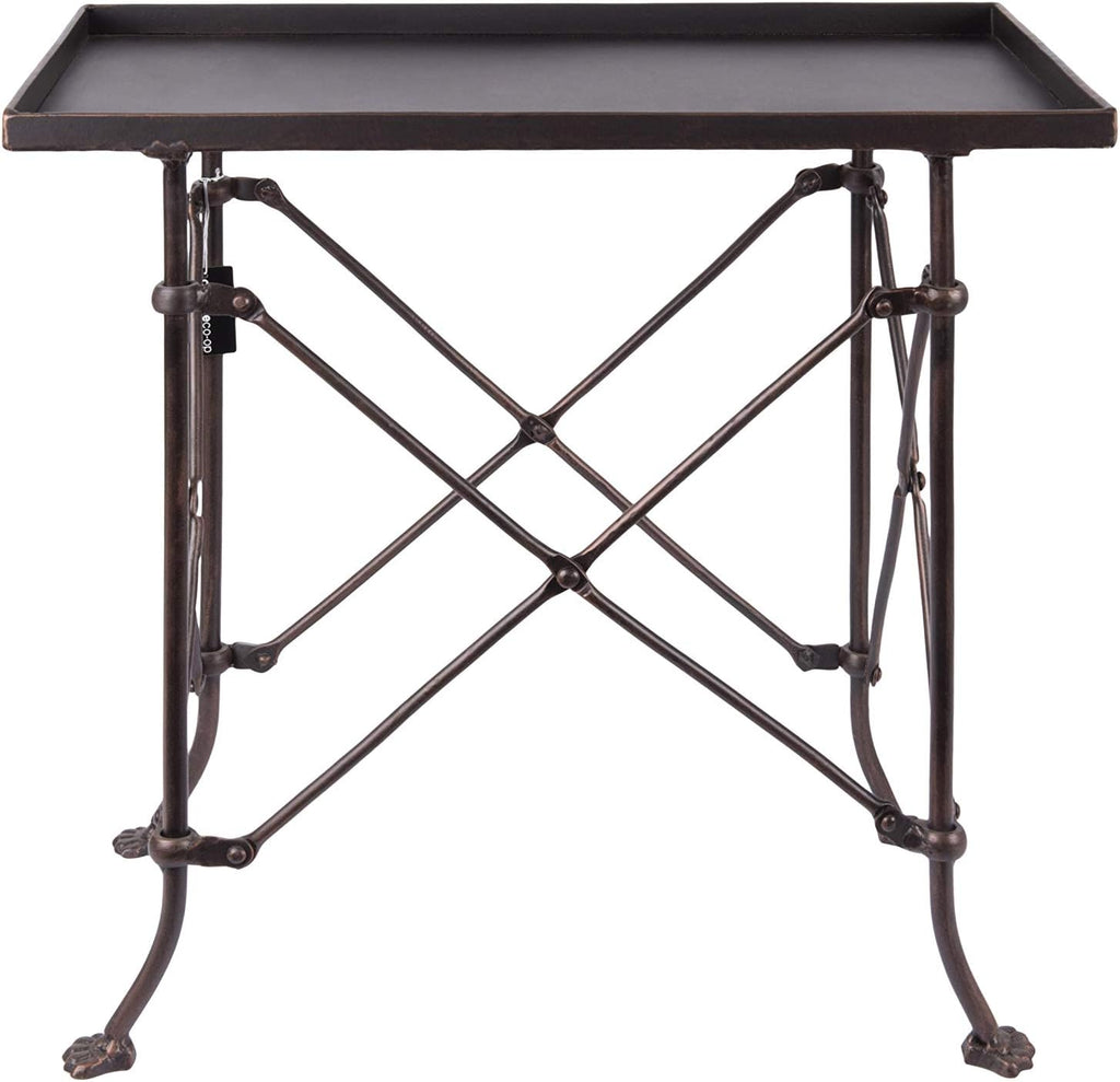 Gold Metal Rectangle Table V18017
