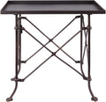 Gold Metal Rectangle Table V18017