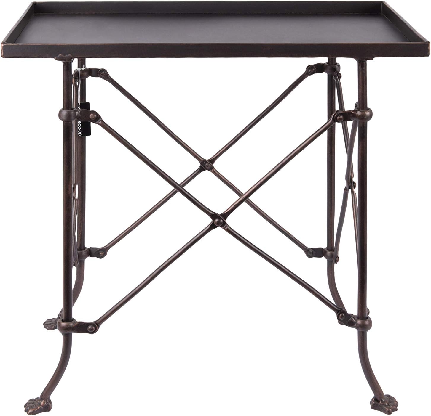 Gold Metal Rectangle Table V18017