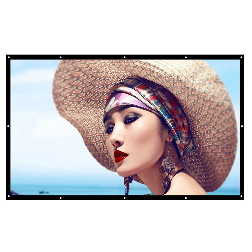 150 Inch 16 9 White Projector Screen W94927