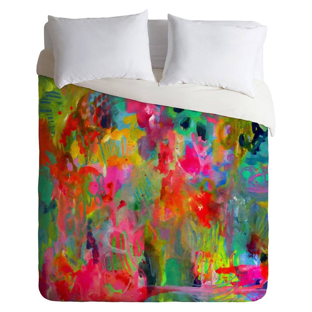 Pink Lightweight Duvet Cover Twin N225872