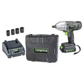 20-Volt Cordless Impact Wrench Kit with Charger, Battery, Sockets, and Storage Case O3986