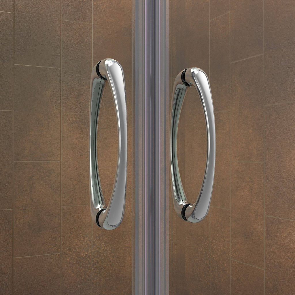 Sliding Shower Door and Shower Base Center Drain T994618