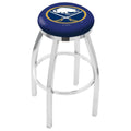 Chrome Swivel Bar Stool with Accent Ring T714