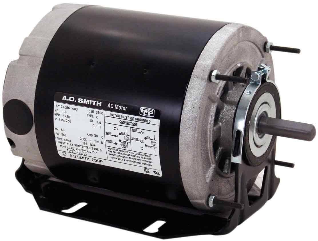 Motor, Split Ph, 1/3 HP, 1725, 115V, 56Z, TEAO Z479