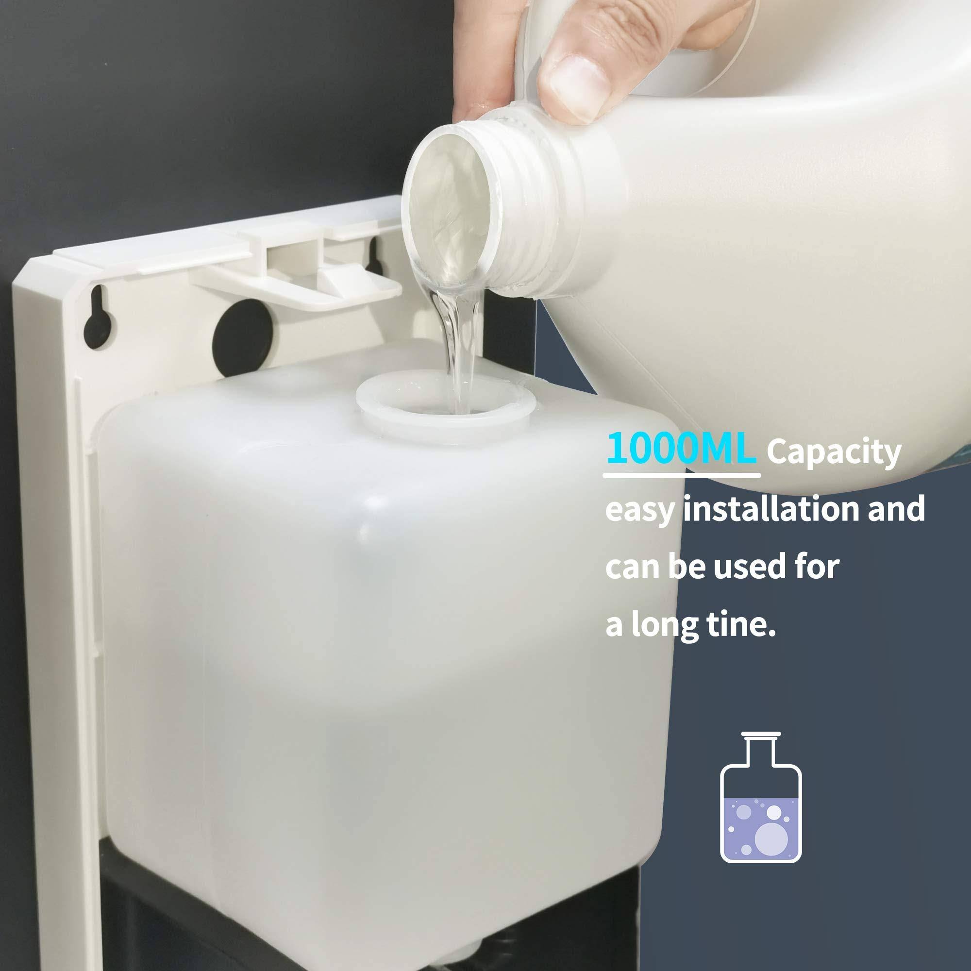 Touchless Automatic Hand Sanitizer Dispenser Stand with 0.5 Gallon Gel Q883224