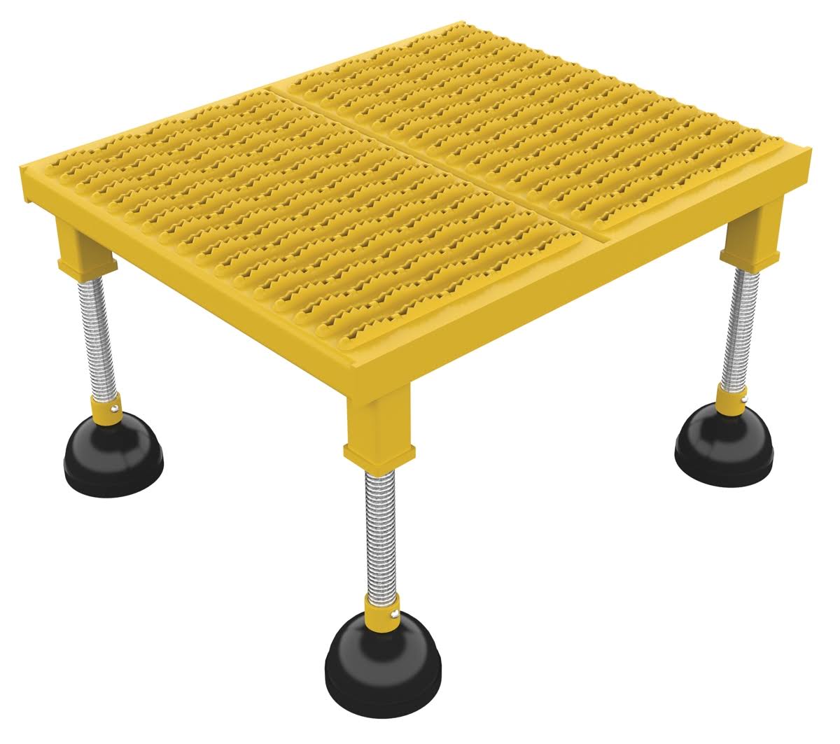 High Serrated Portable Adjustable Height Worker Stand I543124