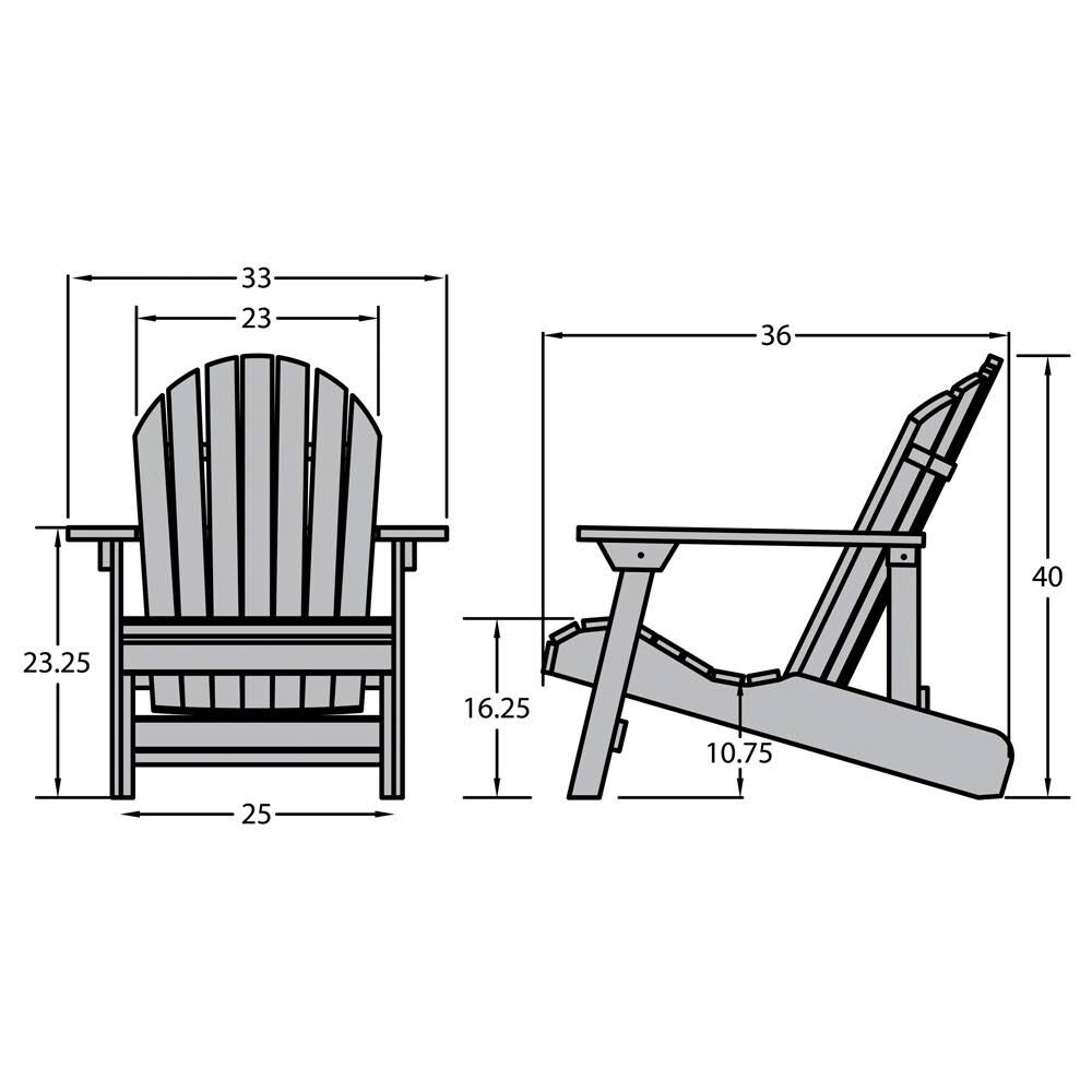 Toffee King-Size Folding and Reclining Chair X668950