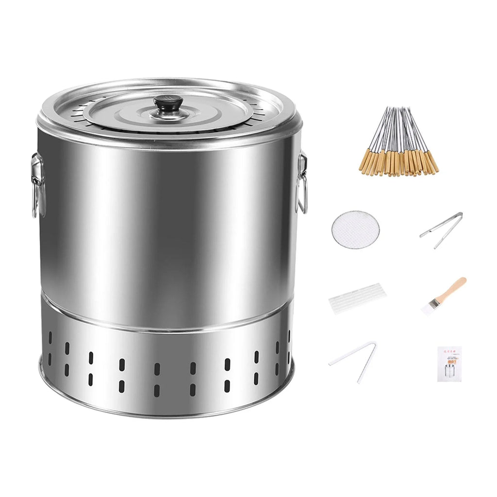 Compact Steel Smokeless Grill U631