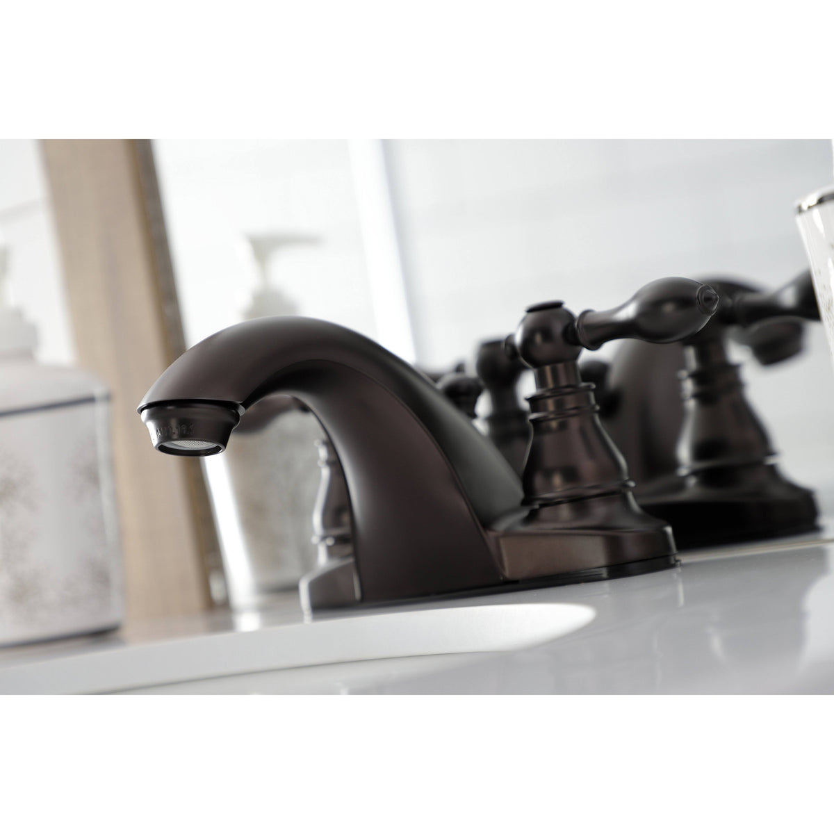 Brushed Nickel Centerset Bathroom Faucet M6370