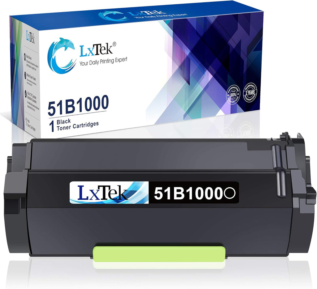 Compatible Toner Cartridge Replacement for Lexmark Printers (Black, 1 Pack) P266