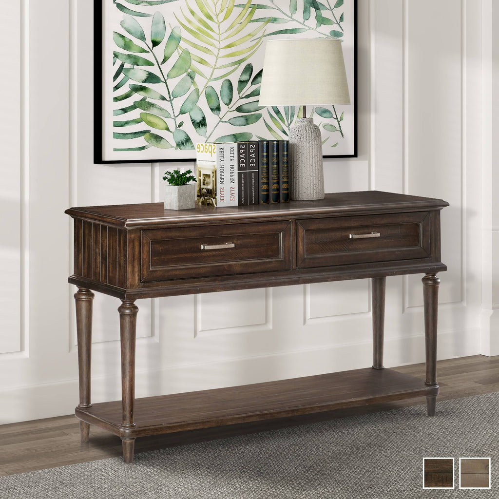 Driftwood Light Brown Sofa Table B8121