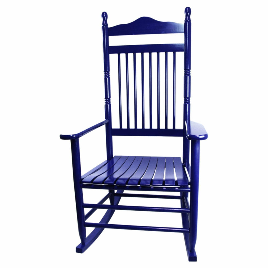 Blue Wood Rocking Chair B725002