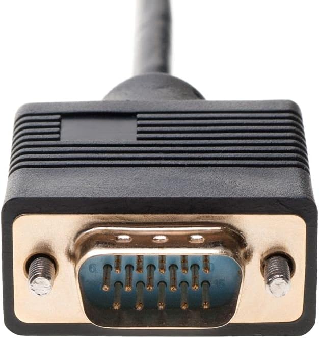 6FT SVGA + Audio Monitor Cable, Male to Male G413