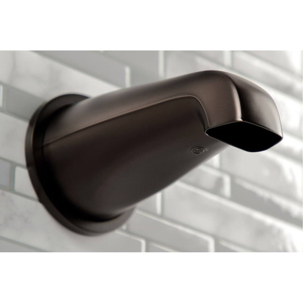 Three Handle Tub and Shower Faucet Matte Black M8047