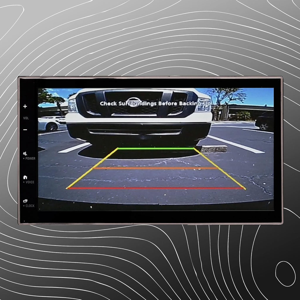 Double Din Radio Kit with Touchscreen Radio, Dash Kit, Camera Input and Antenna Adapter O3812