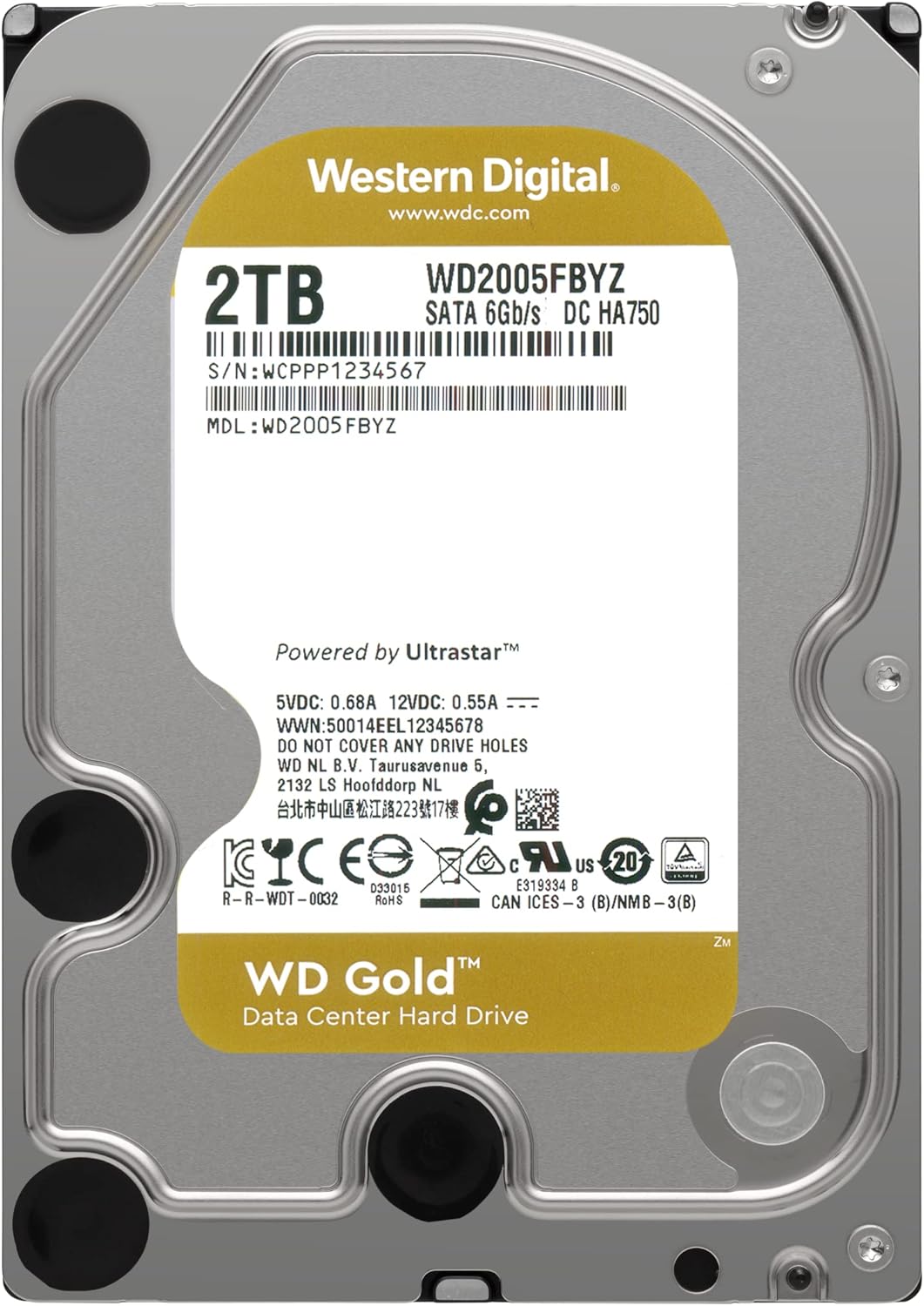 8TB 7200 RPM SATA 6 Gb/s Internal Hard Drive S827423