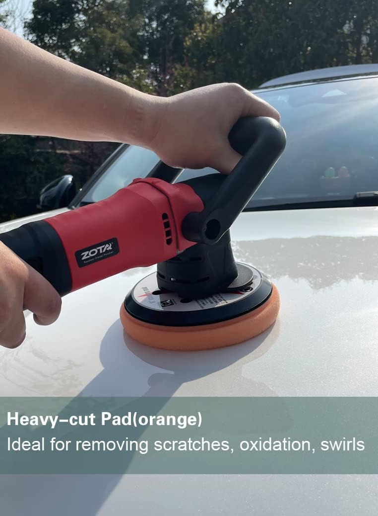 6 inch Dual Action Random Orbital Polisher V26544