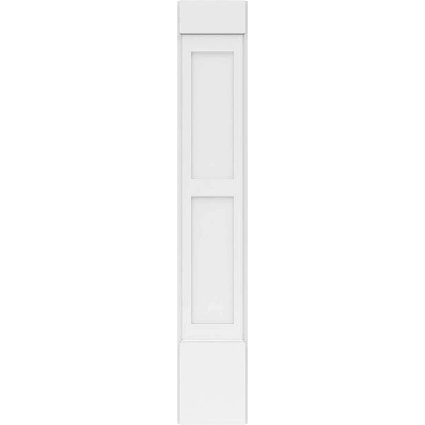 Two Equal Flat Panel PVC Pilaster C73682