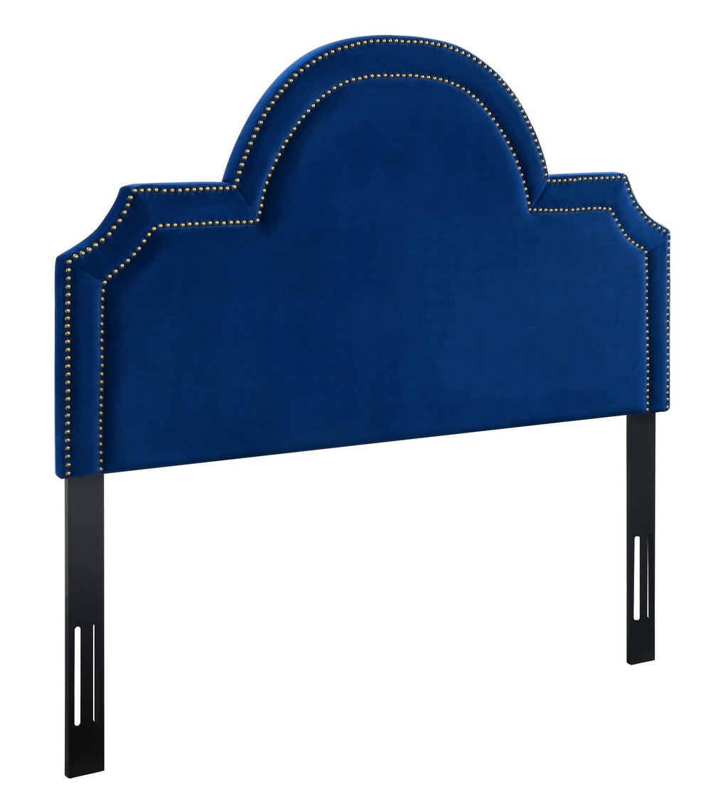 Navy Velvet King Headboard K818671