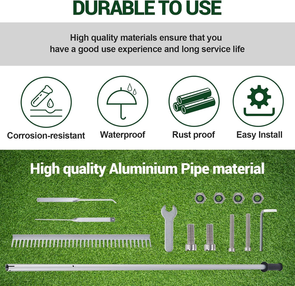 36 Rake Head Aluminum Landscape Rake S232