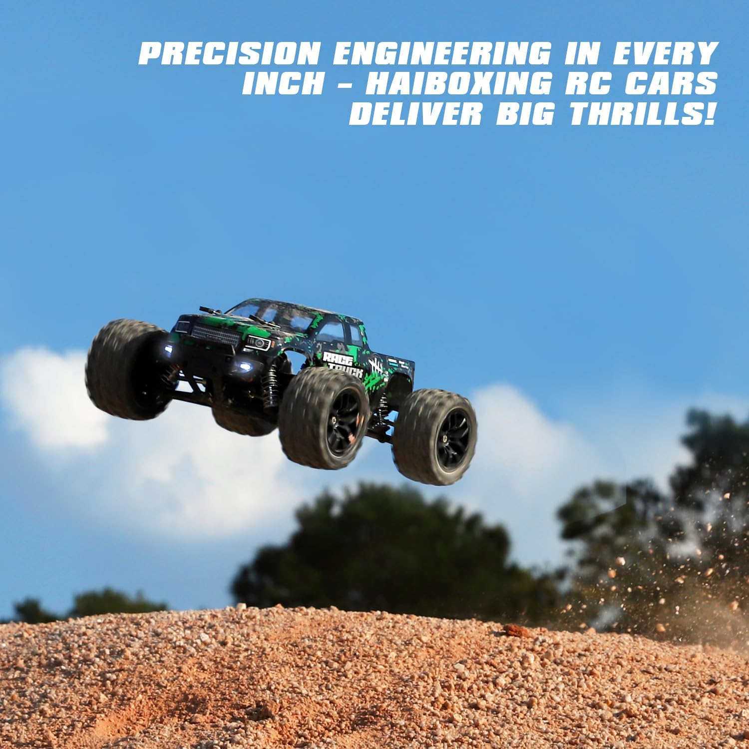 1:18 Scale 4WD Electric RC Car with 2.4 GHz Remote Control J6451