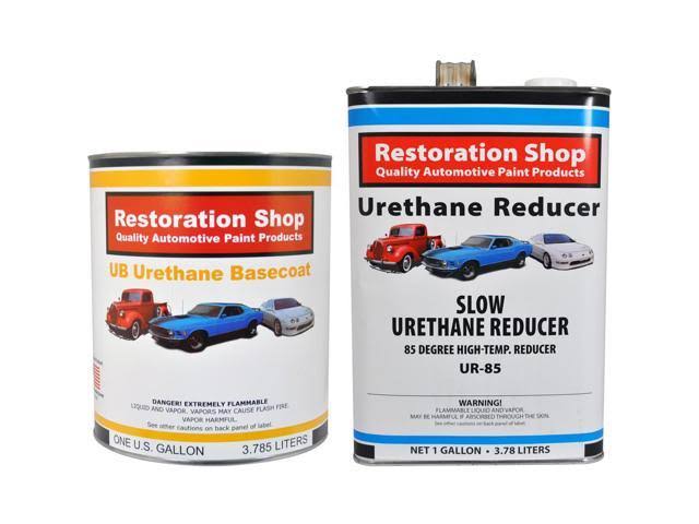 Yellow Urethane Basecoat Automotive Car Paint 1 Gallon Kit O221975