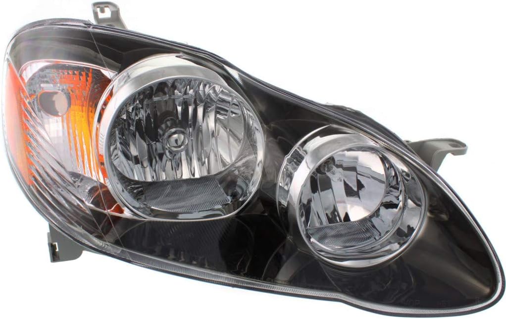 Passenger Side Headlight for 2005-2008 Toyota Corolla F926