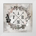 26x26 White Wood Framed Museum Art Print P6763